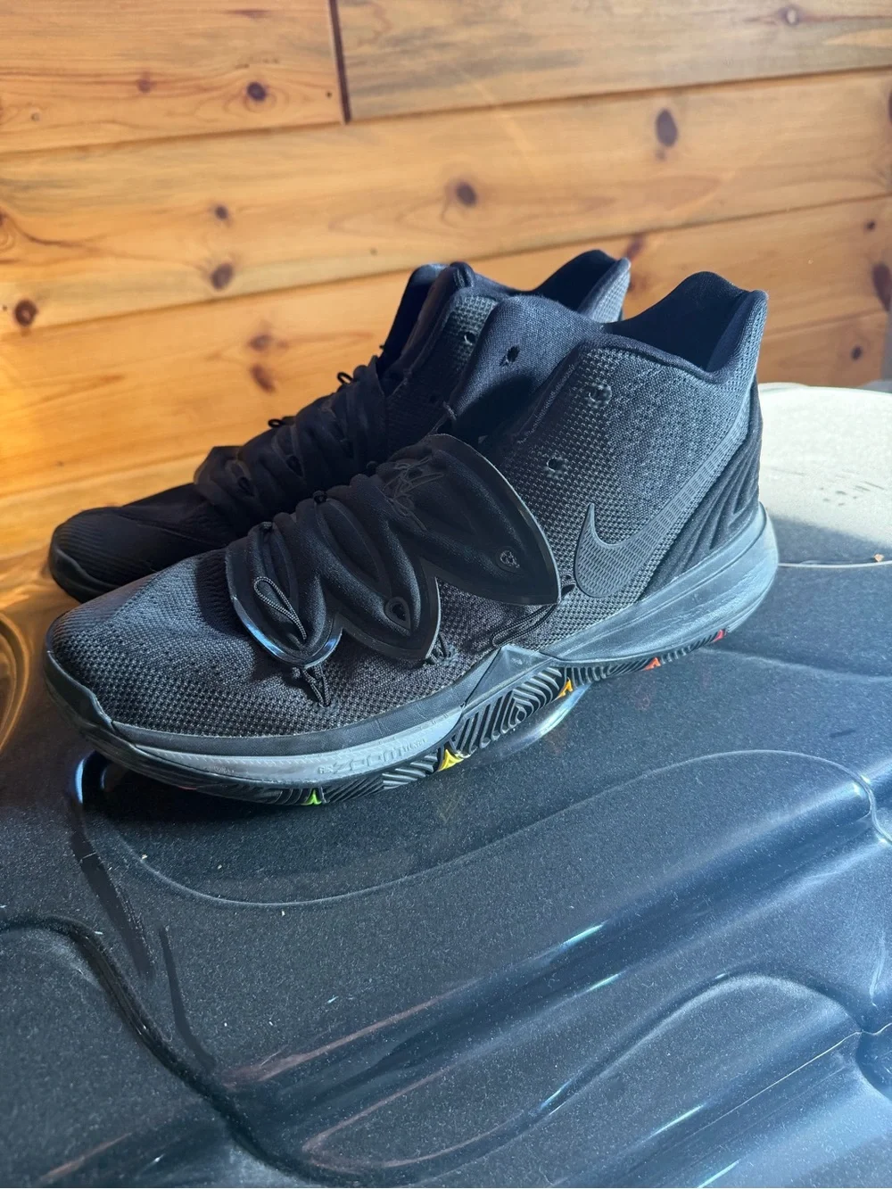 Nike Black Low-Top Basketball Sneakers